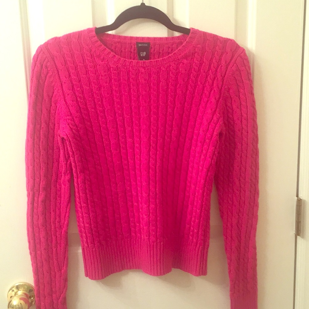 Pink Gap Sweater
